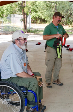 PTC adaptive cope course preparations