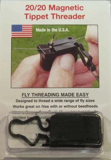 Magnetic tippet threader
