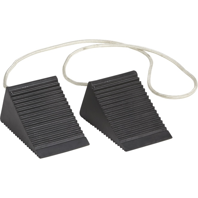 Chock blocks for wheelchairs